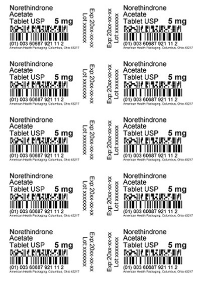 5 mg Norethindrone Tablet Blister.jpg (5 mg Norethindrone Tablet Blister)